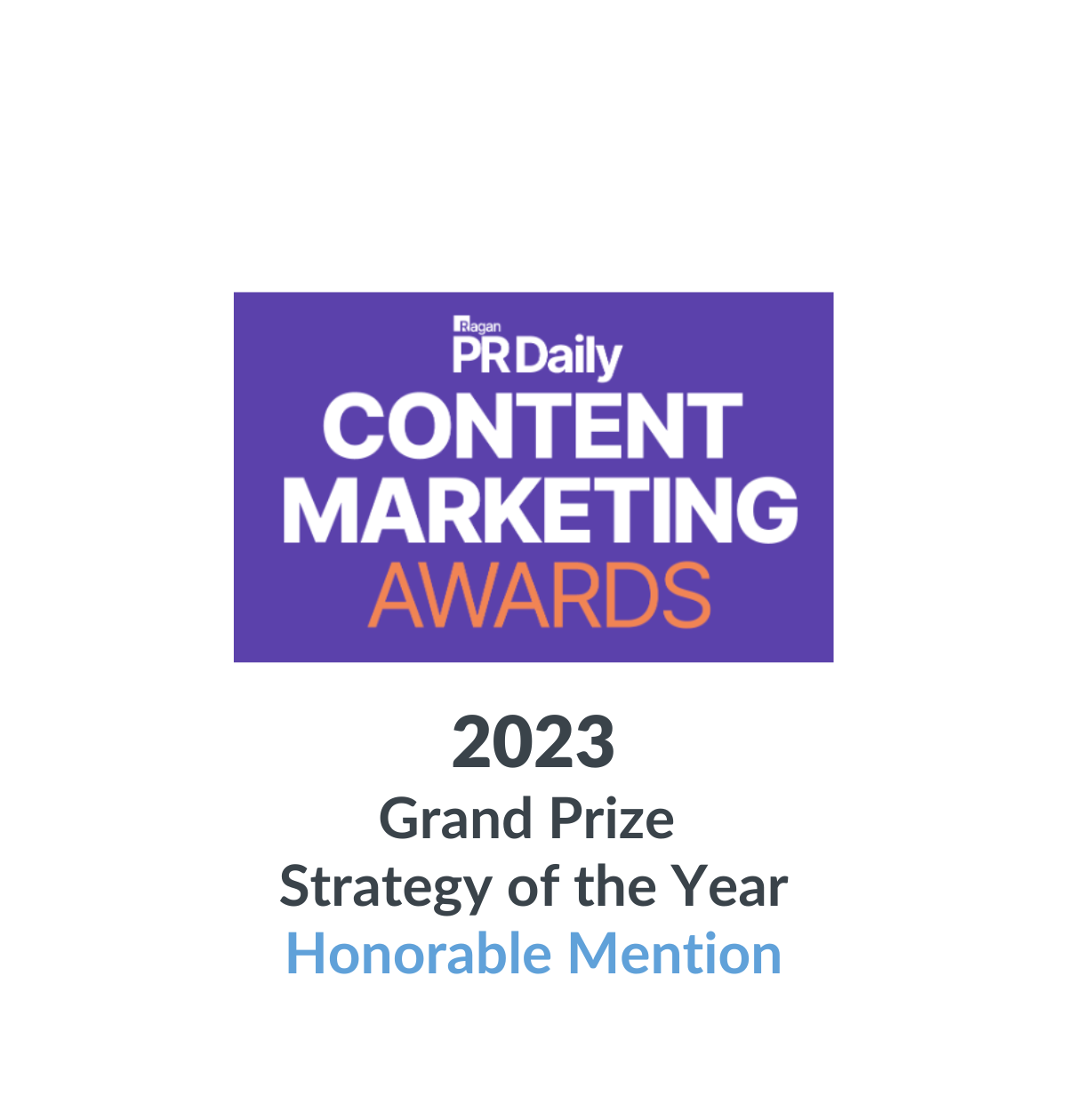 PR Daily | Content Strategy of the Year